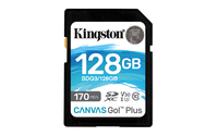 [8652003000] Kingston Canvas Go! Plus - 128 GB - SD - Class 10 - UHS-I - 170 MB/s - 90 MB/s