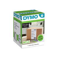 Dymo LW - Extra große Absenderetiketten - 104 x 159 mm - S0904980 - Weiß - Selbstklebendes Druckeretikett - Papier - Dauerhaft - Rechteck - LabelWriter