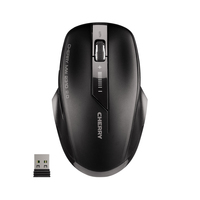 [7495236000] Cherry MW 2310 2.0 Wireless Mouse - Black - USB - Ambidextrous - Optical - RF Wireless - 2400 DPI - Black