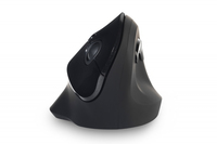 Bakker PRF Mouse Wireless - Right-hand - Vertical design - RF Wireless - 1600 DPI - Black